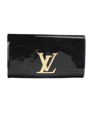 Louis Vuitton Pochette Louise MM Vernice Nera