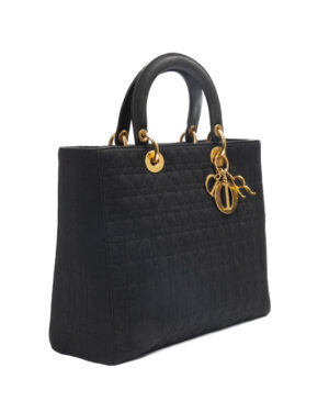 Alternative view of Dior Lady Vintage Large Tessuto Nero