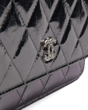 Alternative view of Chanel Wallet On Chain Handle Metallizzata Argento