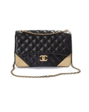 Alternative view of Chanel 2.55 Rock The Corner Timeless Nera
