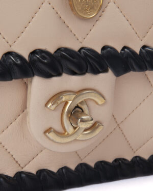 Alternative view of Chanel My Own Frame Square Small Intrecciata Rosa