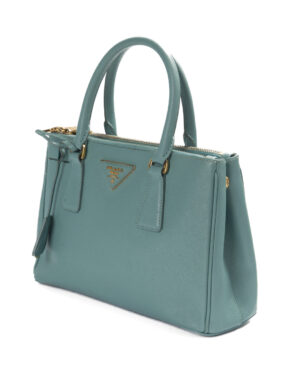Alternative view of Prada Galleria Small Saffiano Azzurra