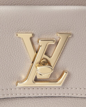 Alternative view of Louis Vuitton Bucket LockMe MM Taurillon Rosa