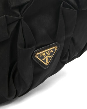 Alternative view of Prada Pochette Origami Small Nylon Nera