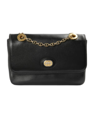 Gucci Pochette Marina Chain Medium Nera