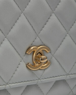 Alternative view of Chanel Wallet On Chain Camelia Crush Azzurra
