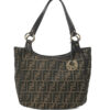 Fendi Chef Hobo Small FF Logomania Marrone