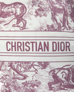 Alternative view of Dior Tote Riviera Medium Toile De Jouy Bordeaux