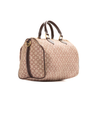 Alternative view of Louis Vuitton Speedy 30 Bandouliere Mini Lin Bordeaux