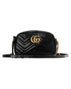Gucci Camera Bag GG Marmont Matelassè Nera