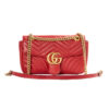Gucci Marmont 26 GG Matelassè Rossa
