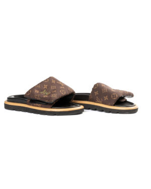 Louis Vuitton Mule Pool Pillow Monogram