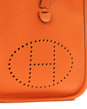 Alternative view of Hermès Sac Evelyne 16 Togo Orange Poppy