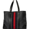 Gucci Tote Large Web GG Supreme Blu