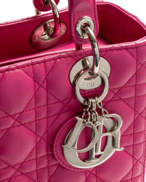 Alternative view of Dior Lady Vintage Medium Cannage Fucsia