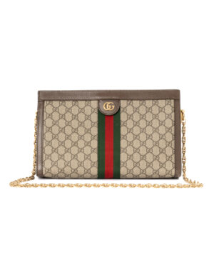 Gucci Pochette Ophidia Large GG Supreme Marrone