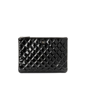 Chanel Pochette Timeless Small Vernice Nera