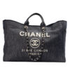 Chanel Deauville Maxi Denim Blu