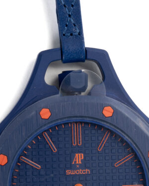 Alternative view of Audemars Piguet X Swatch Royal Pop Orenji Hachi Blu