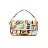 Fendi Baguette Medium FF Fish-Eye Multicolor Bianca