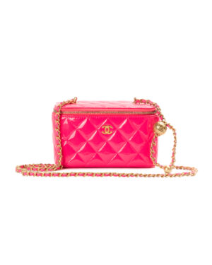 Chanel Trendy CC Vanity Pearl Crush Vernice Fucsia