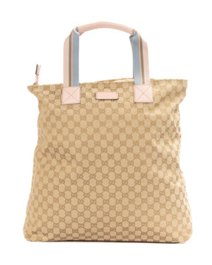 Gucci Tote Vertical Large GG Supreme Rosa