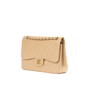 Alternative view of Chanel Jumbo Timeless Double Flap Caviar Beige
