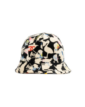 Chanel Cappello Bucket Animal Print Spugna