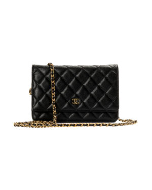 Chanel Wallet On Chain Timeless Caviar Nera