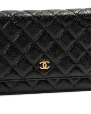 Alternative view of Chanel Wallet On Chain Timeless Caviar Nera