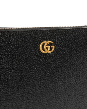 Alternative view of Gucci Pochette GG Marmont Granulata Nera