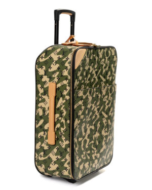 Alternative view of Louis Vuitton Trolley Pegase 60 Monogramouflase Verde
