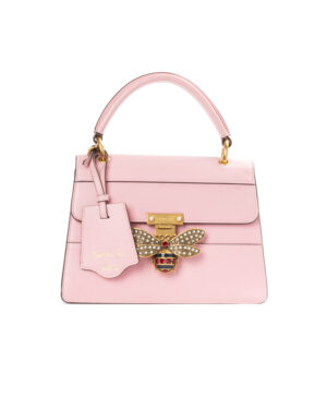 Gucci Queen Margaret MM Bee Swarovski Rosa