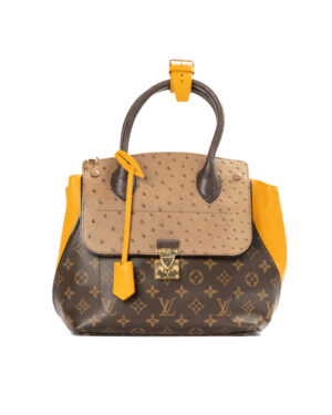 Louis Vuitton Majestuex PM Ostrich Monogram Senapa