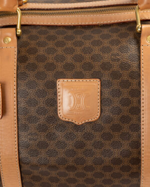 Alternative view of Celine Borsone Medium Macadame Marrone
