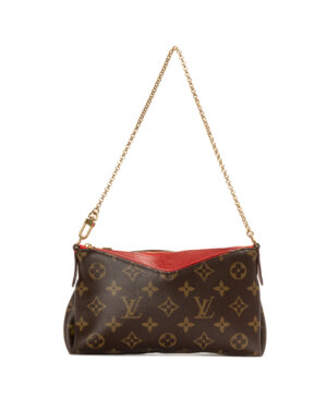 Louis Vuitton Pochette Pallas PM Monogram Rossa