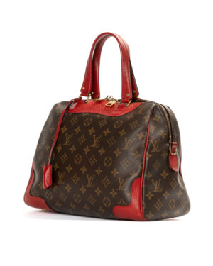 Alternative view of Louis Vuitton Retiro MM Monogram Rosso