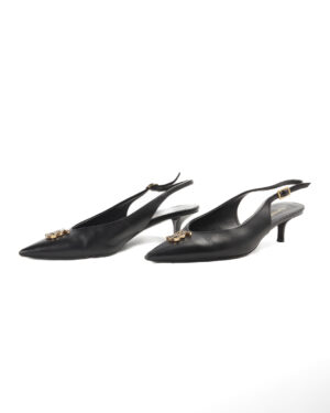 Burberry Dècollettè Slingback Sienna Nera