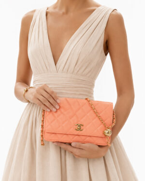 Alternative view of Chanel Wallet On Chain Pearl Crush Timeless Pesca