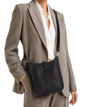 Alternative view of Hermès Sac Evelyne 16 Epsom Noir