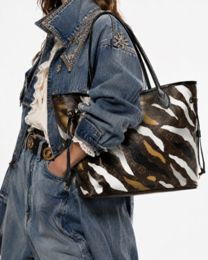 Alternative view of Louis Vuitton Neverfull MM Camouflage Monogram