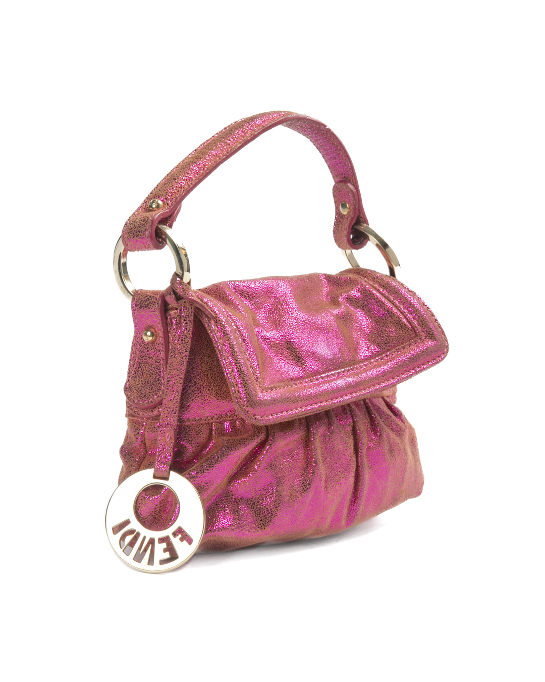 Alternative view of Fendi Chef Mini Metallizzata Fucsia