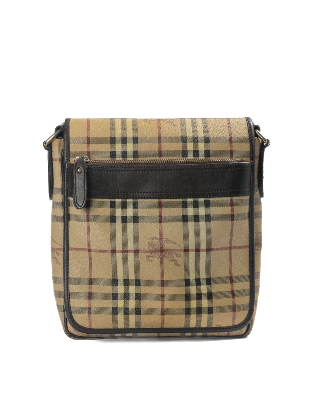 Burberry Tracolla Small Check Marrone