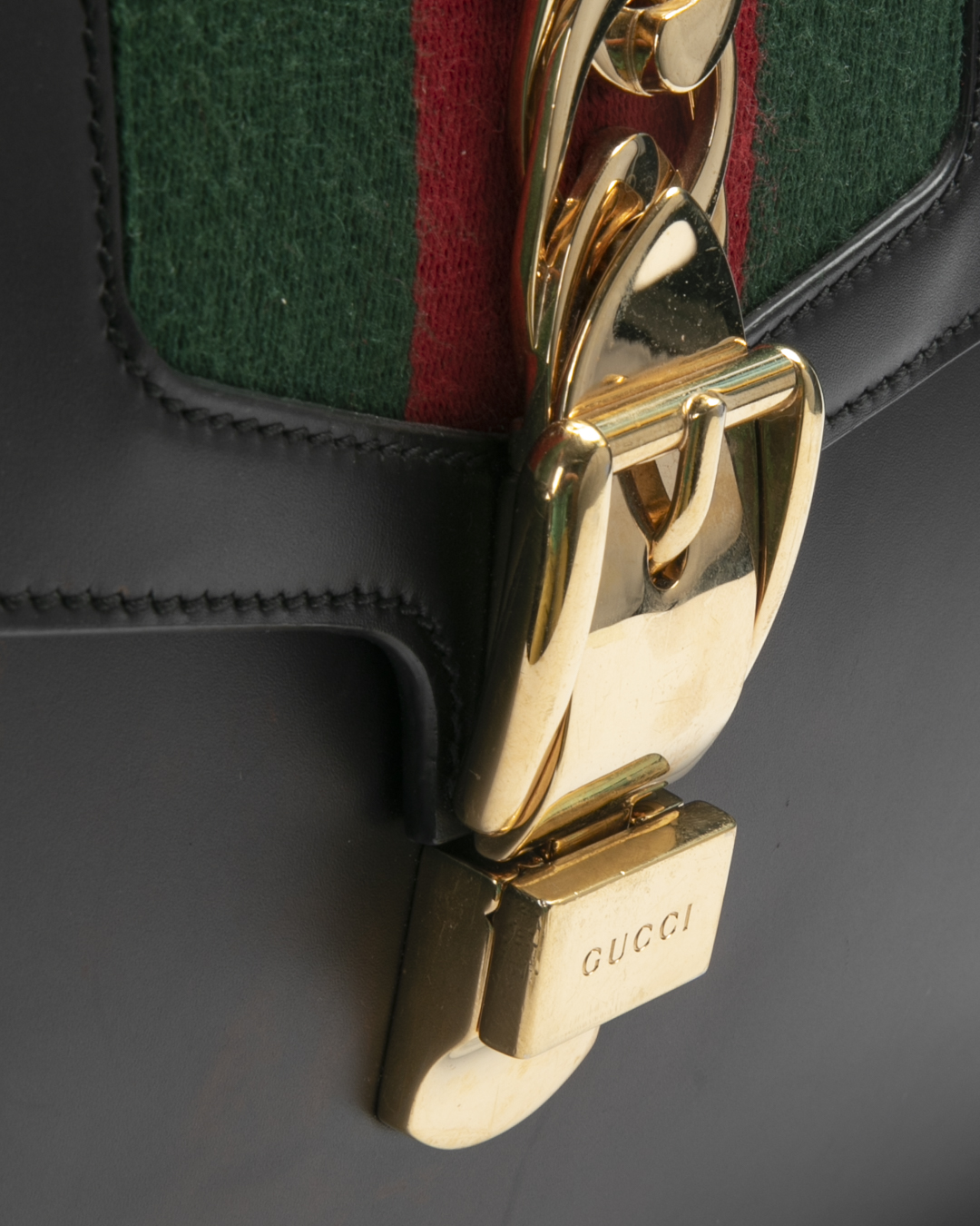 Alternative view of Gucci Sylvie XXL Web Nera