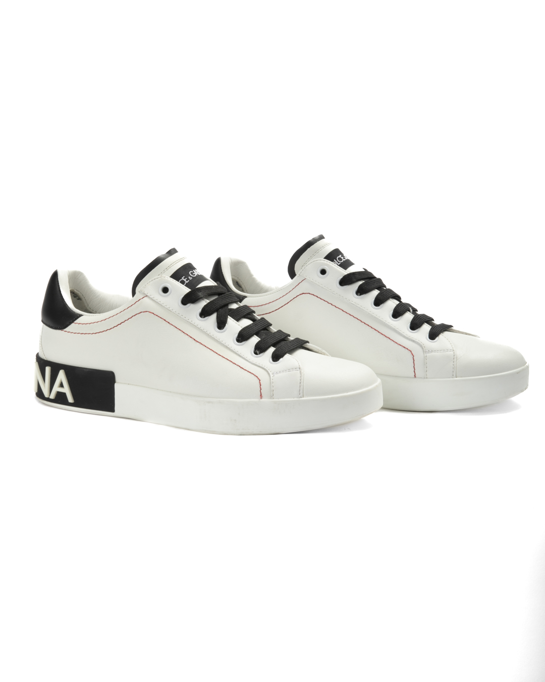 Alternative view of Dolce & Gabbana Sneakers Portofino Bicolor Bianca