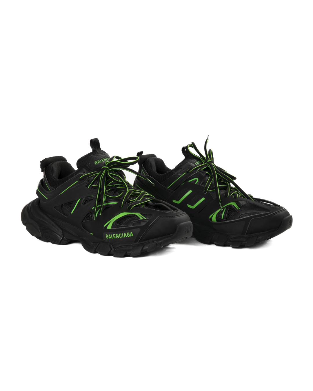 Balenciaga Sneakers Trach Nera Verde