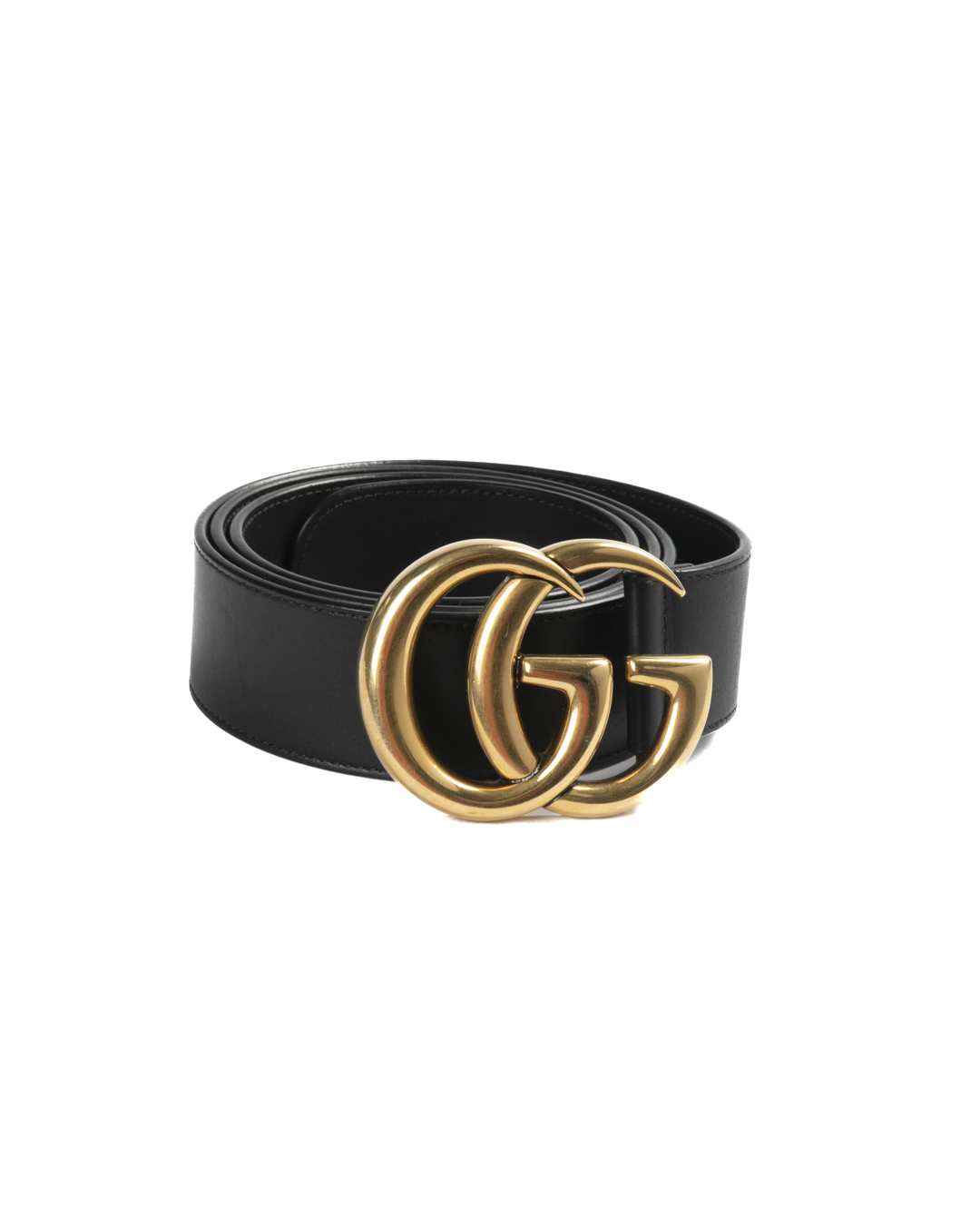 Gucci Cintura GG Marmont Nera Oro