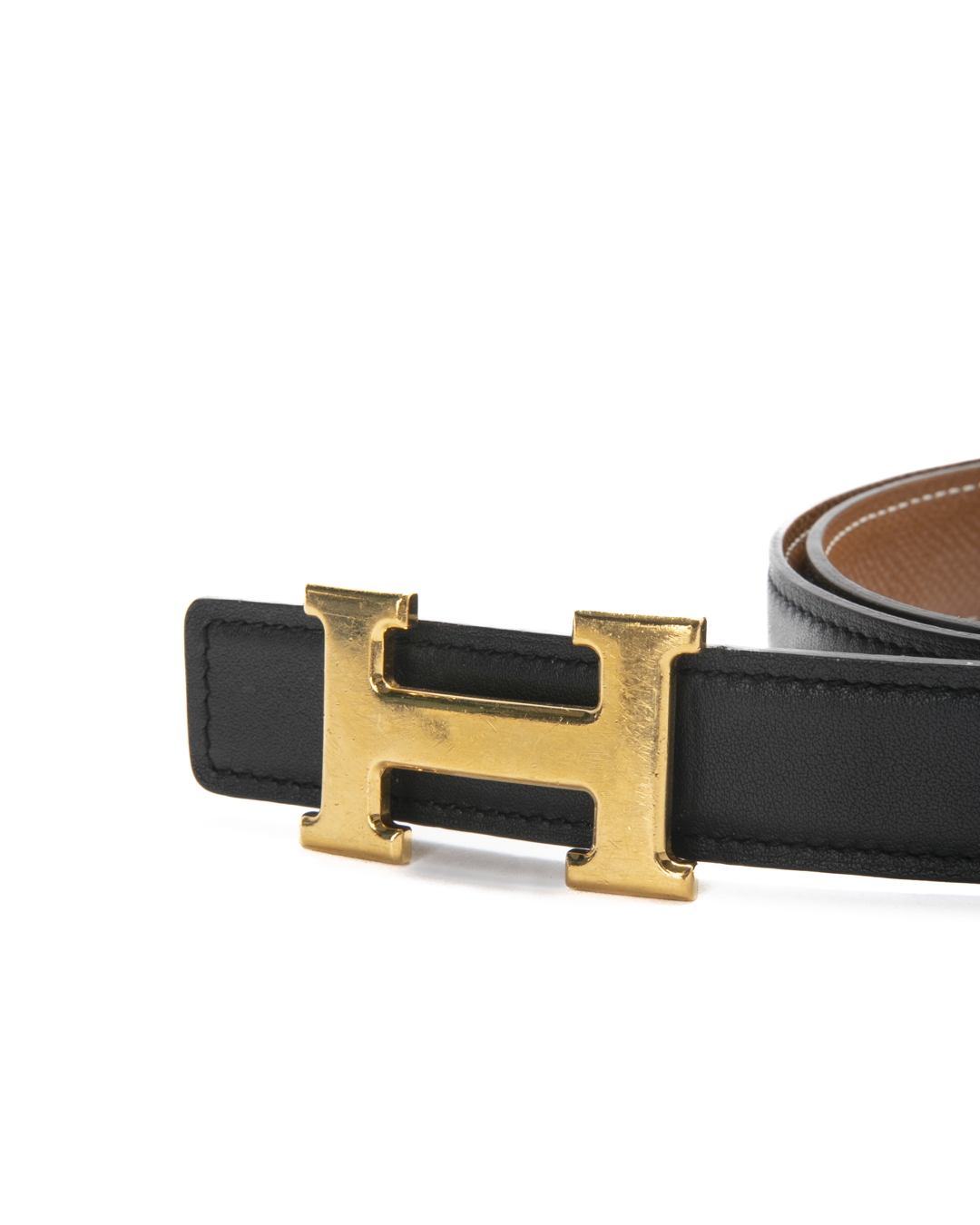 Alternative view of Hermès Cintura Mini Constance 24 mm Noir