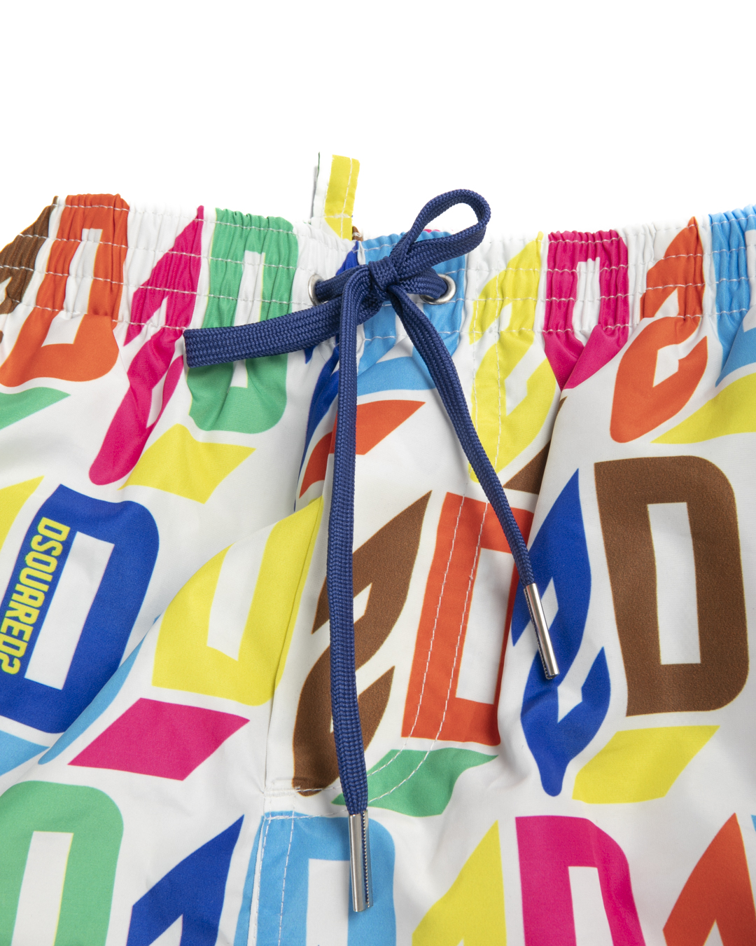 Alternative view of Dsquared Boxer Mare D2 Multicolor Bianco