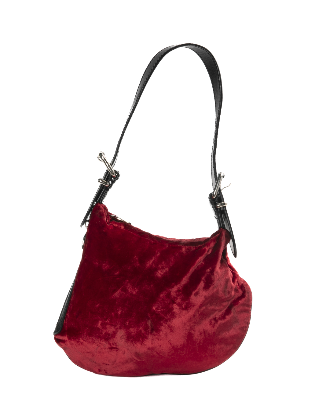Fendi Oyster Selleria Small Velluto Rossa